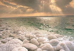 The Dead Sea in Jordan