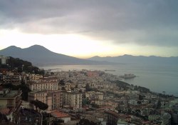 Naples at dusk