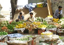 Sarojini Nagar market in Delhi