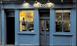 Mildreds vegetarian restaurant in Soho, London