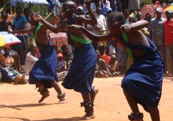 Dancing in Rwanda
