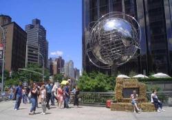 New York City street scene