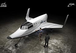 Lynx space craft from XCOR Aerospace