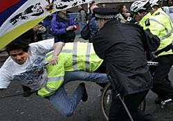 Metropolitan Police during a demonstration