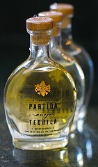 Tequila bottles