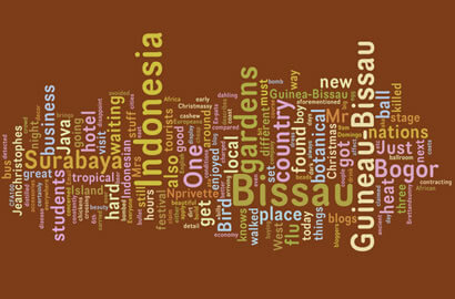 The Travel Blog by Travelpod Wordle