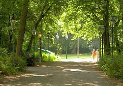 Tiergarten park in Berlin