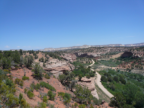 Kanab landscape in Utah - photo by JBSibley