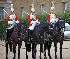 Changing of the guard in London - photo by .kol tregaskes