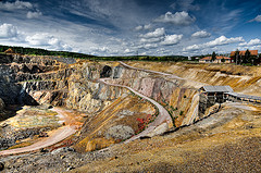 Falun copper mine entrance - photo by Stawarz