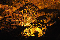 Down the Falun mine - photo by bluecoomassie