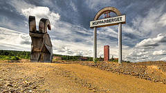 Falun copper mine entrance - photo by Stawarz