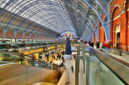 St Pancras station, London