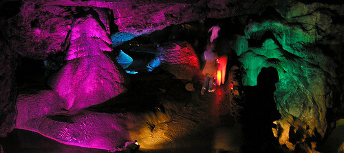 Wookey Hole Caves in Somerset