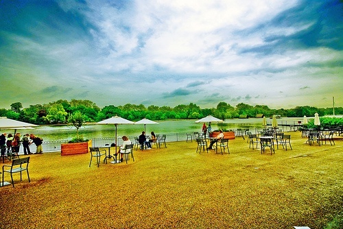 Hyde Park in London, England