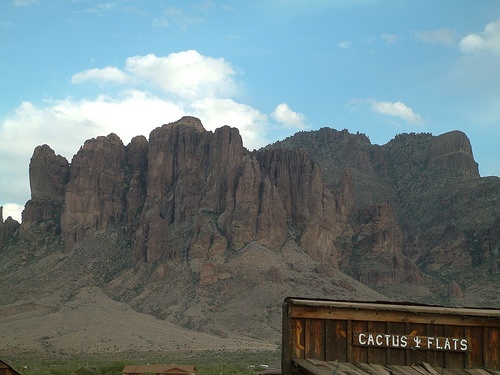 View from the Superstition Mountain Museum, Arizona