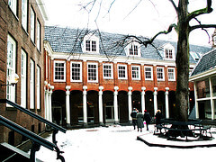 The Amsterdam Historical Museum courtyard