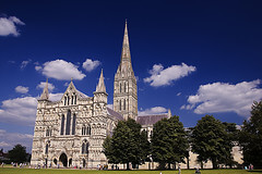 The Cathedral in Salisbury, England