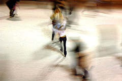 Ice skating at McKinley Park