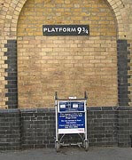 Platform 9 1/2 at King's Cross