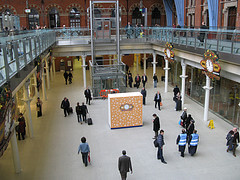 Concourse at King's Cross train station