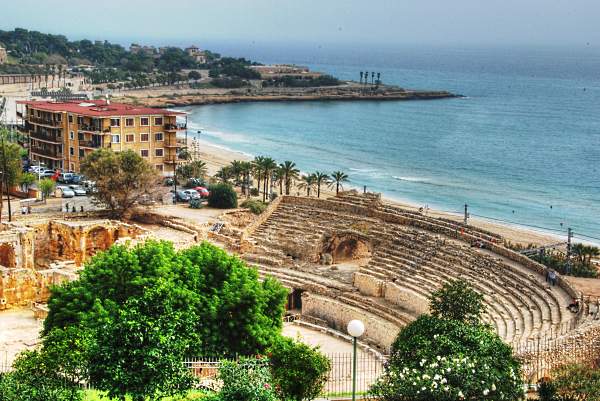 Roman amphitheater in Tarragona