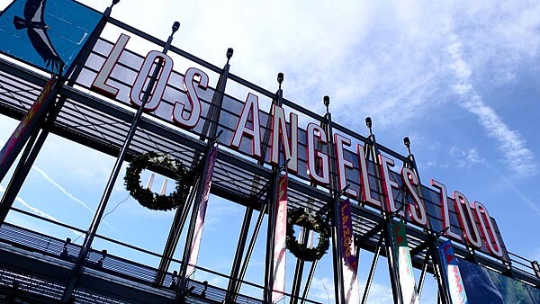 The Los Angeles Zoo entrance