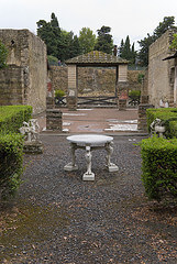 Path at Herculaneum, Italy