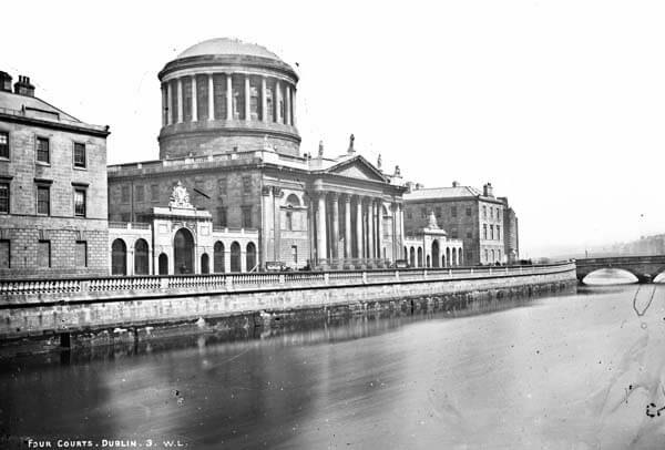 The Four Courts in Dublin, from the National Photographic Archive collections