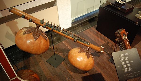 Gourd instrument at MIM, Brussels