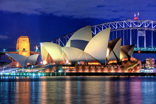 Sydney Opera House Close up HDR Sydney Australia by Linh_rOm.