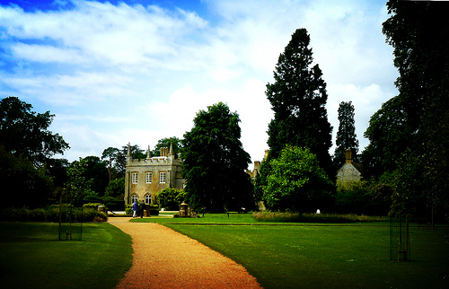 Mansion house in Cotswolds Country Park