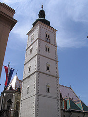 The Lotrscak Tower in Zagreb