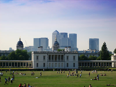 Beautiful Greenwich Park on a really hot July Sunday.