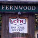 The Fernwood Resort in Big Sur, California. We stayed here for a couple of days during our wedding.