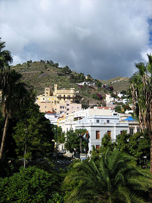 This is our view from the hotel room in Tenerife.