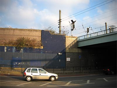 Holloway Road, near the Tube station where we live