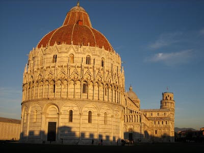 The Baptistry of St. John (Italian: Battistero di San Giovanni) is a religious building in Pisa, Italy.