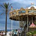 A very pretty carousel in Canet-Plage on the French Mediterranean