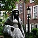 This statue sits in an hidden courtyard in central Amsterdam.
