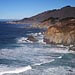 Waves rolling in at the Big Sur coastline, California.