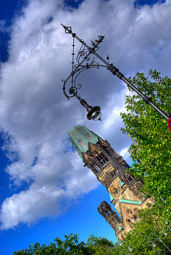 The Kaiser Wilhelm Memorial Church is one of the most well-known sights of Berlin.