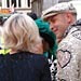 A Pearly King at the Pearly Kings and Queens Costermongers Harvest Festival 2011