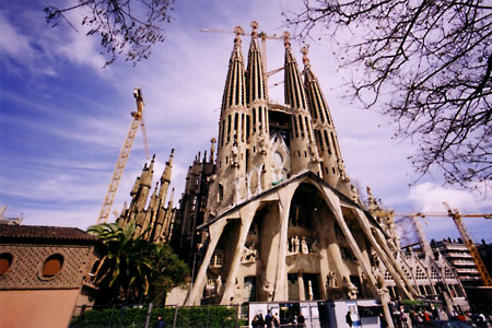 Sagrada Familia, Barcelona, Spain