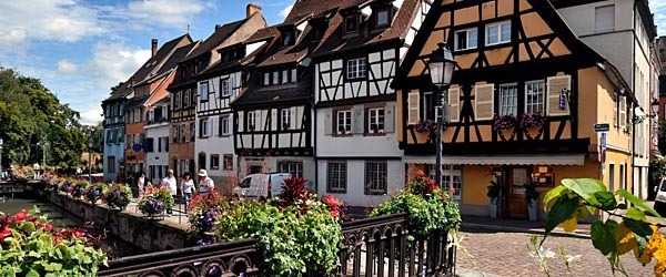 A village in Alsace, France