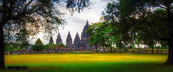 Indonesian temples